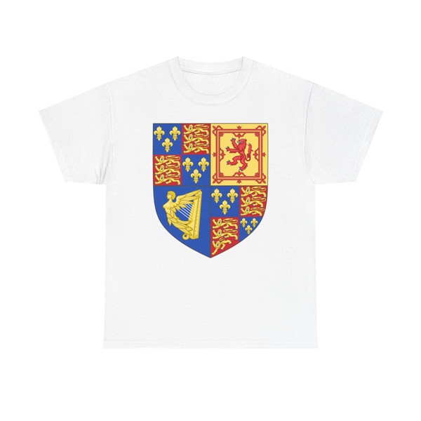 Royal Arms of England 1603-1707 (Ireland) (Coat of Arms) T-Shirt
