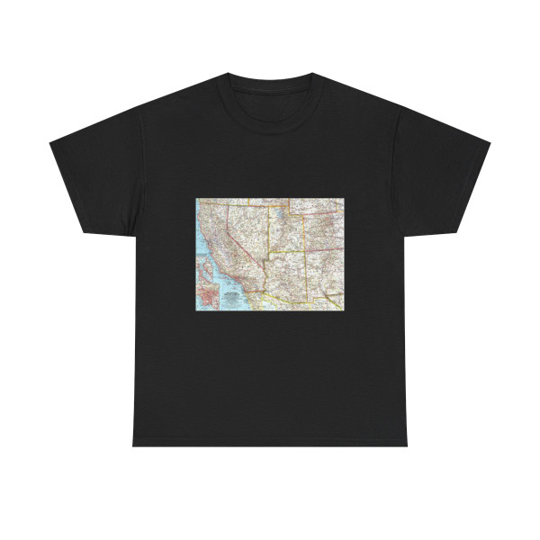 USA - Southwestern (1959) (Map) T-Shirt