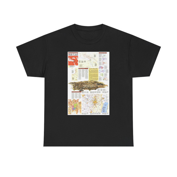Middle East - Holy Land 2 (1989) (Map) T-Shirt