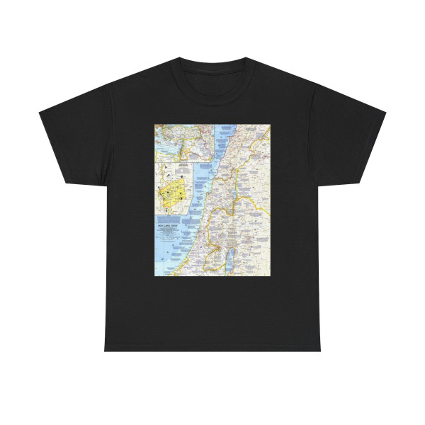 Middle East - Holy Land Today (1963) (Map) T-Shirt