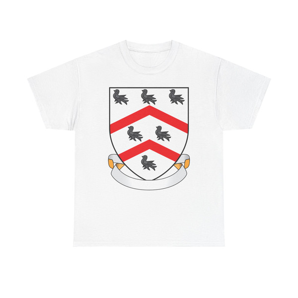 Worcester College Oxford Coat Of Arms Motto (England) (Coat of Arms) T-Shirt