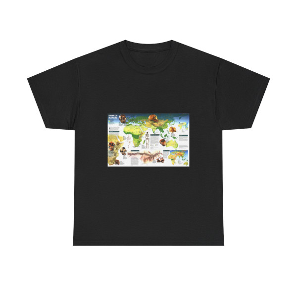 World Map - Dawn of Humans (1997) (Map) T-Shirt