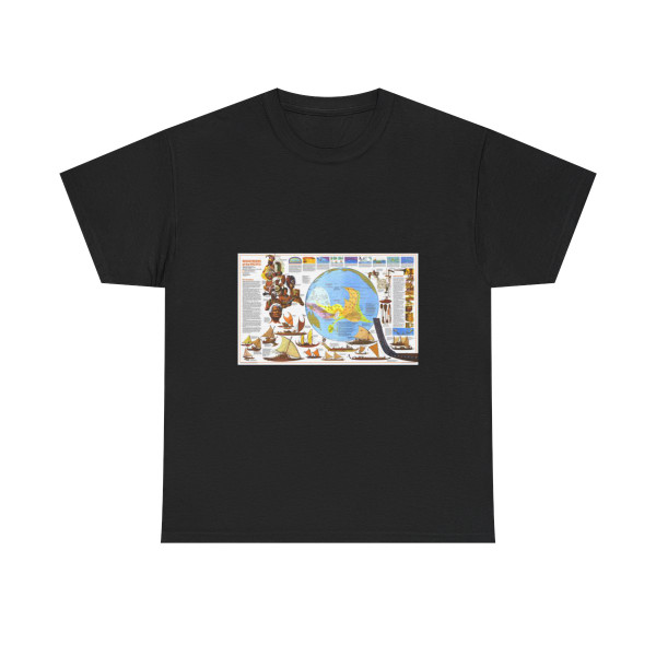 Pacific - Discoverers of the (1974) (Map) T-Shirt