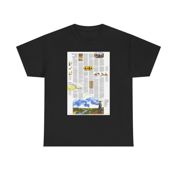 USA - North Central States 2 (1974) (Map) T-Shirt