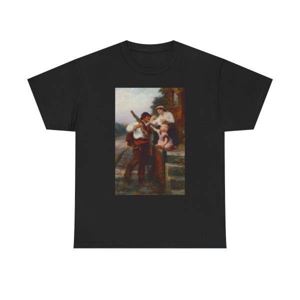Frederick Morgan (1847-1927) A Fathers Return - T-Shirt