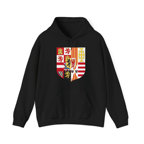 Arms of Charles II of Spain as Monarch of Naples and Sicily (Italy) (Coat of Arms) Hoodie
