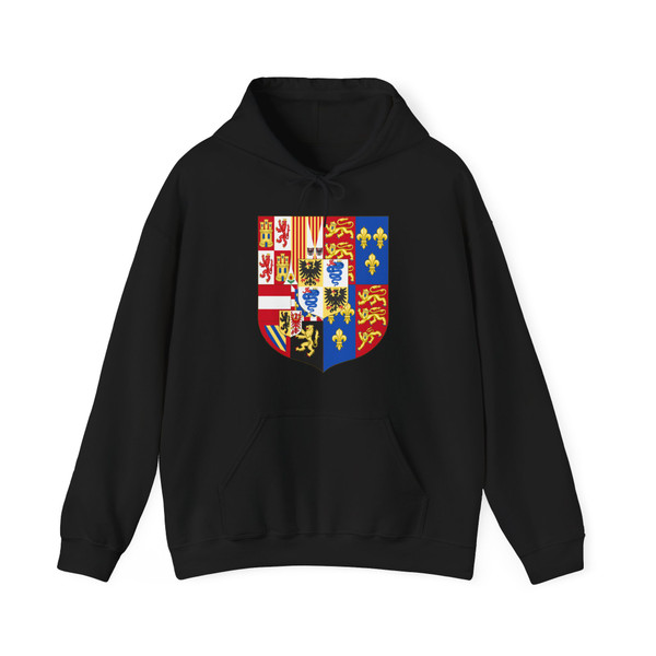 Arms of Philip II of Spain as Monarch of Milan 1554-1558 (Italy) (Coat of Arms) Hoodie