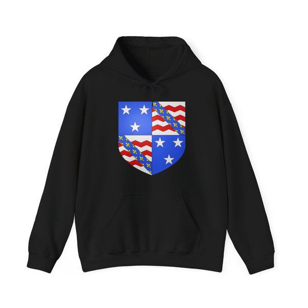 Blason famille fr Andrault de Langeron ap1532 (France) (Coat of Arms) Hoodie
