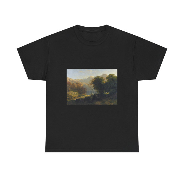 Alexandre Calame (1810-1864) Lake Lucerne - 1851 - T-Shirt