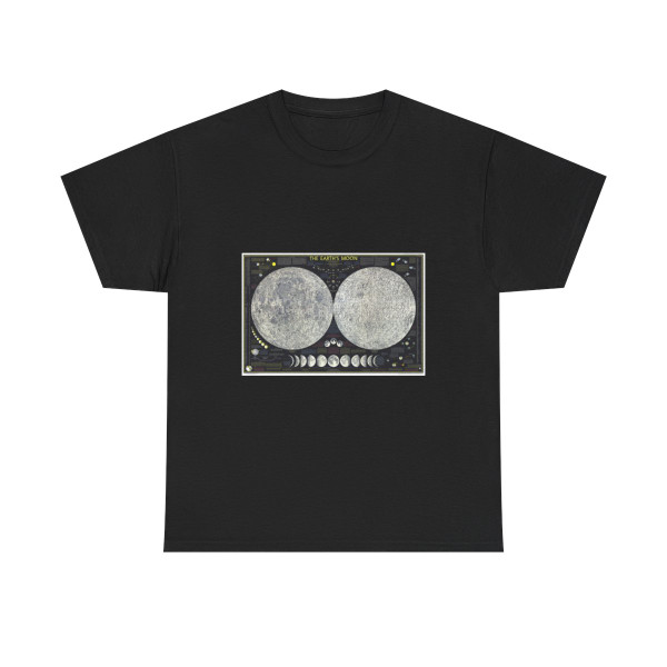 Space - The Moon (1969) (Map) T-Shirt