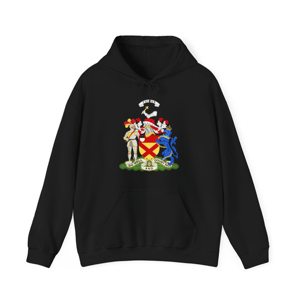 Coats of Arms of the Bruce baronets of Stenhouse (Scotland) (Coat of Arms) Hoodie