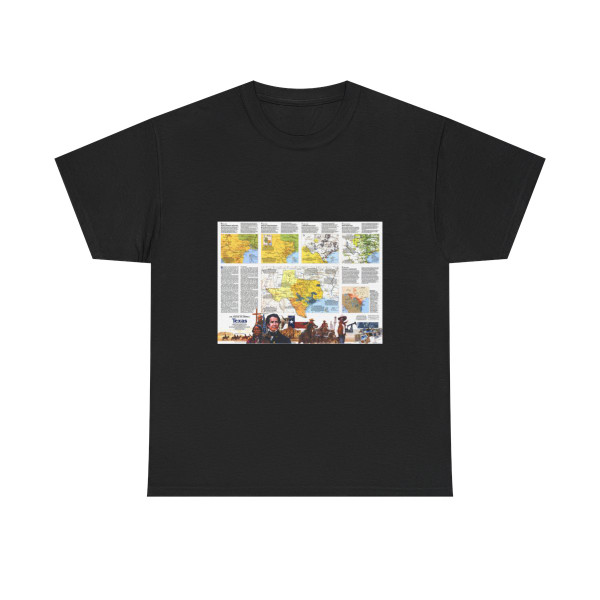 USA - Texas 2 (1986) (Map) T-Shirt