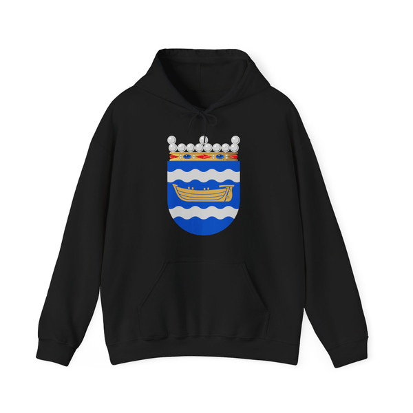 Uudenmaan historiallisen maakunnan vaakuna (Finland) (Coat of Arms) Hoodie