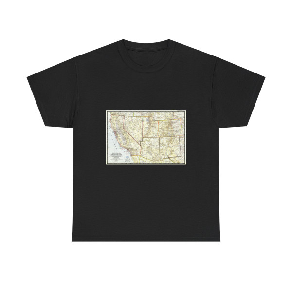 USA - Southwestern (1948) (Map) T-Shirt
