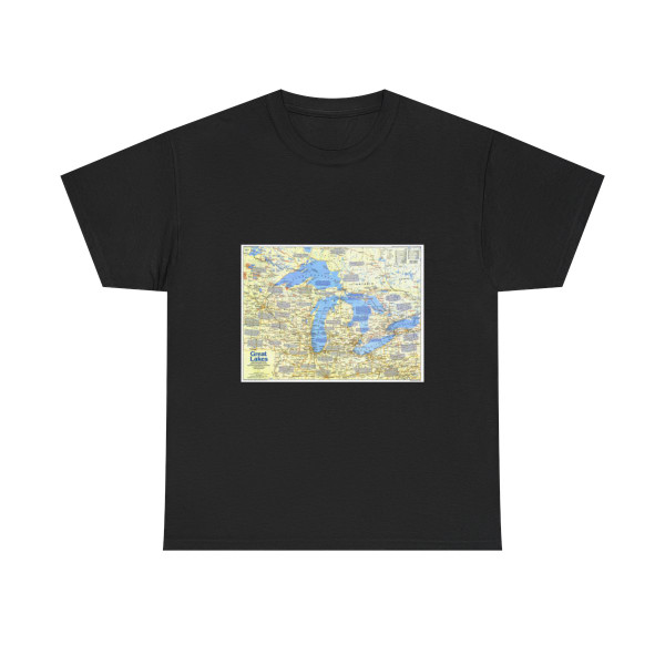 Canada - The Great Lakes 1 (1987) (Map) T-Shirt
