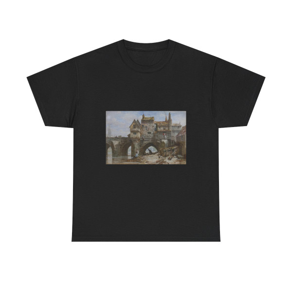 Louise Rayner (1832-1924) Old Elvet Bridge, Durham - T-Shirt