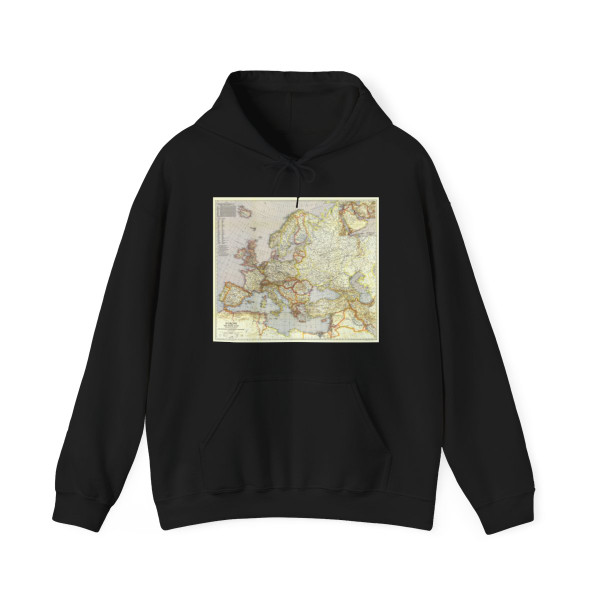 Europe and the Near East (1940) (Map) Hoodie