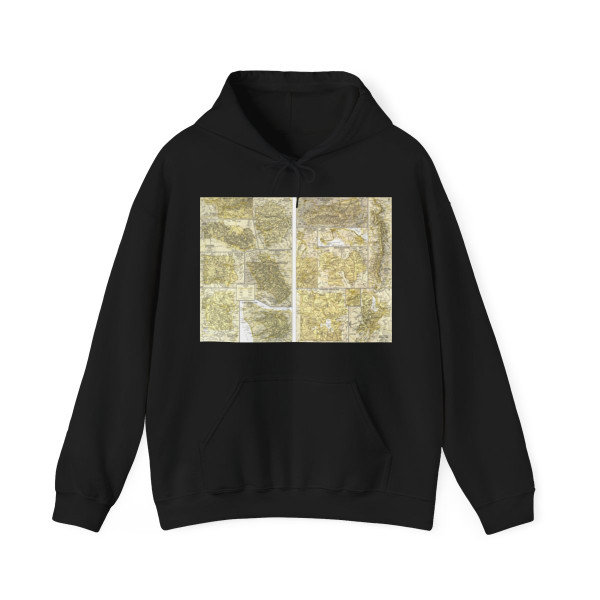 USA - National Parks and Historic Sites 2 (1958) (Map) Hoodie