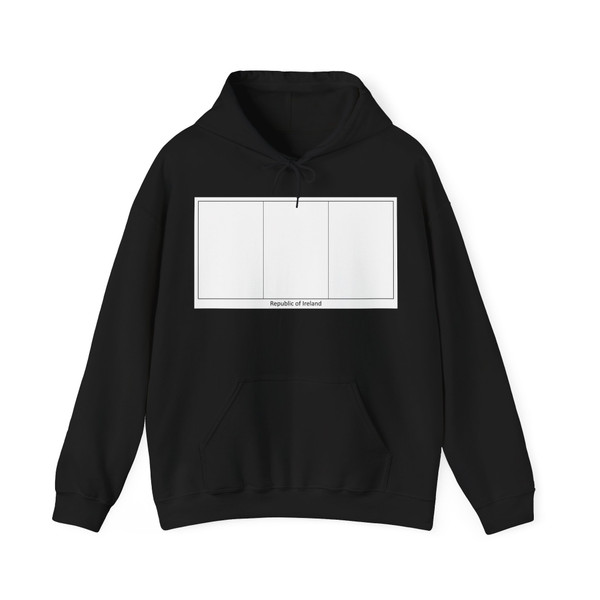 Flag of Ireland colouring page (Ireland) Hoodie