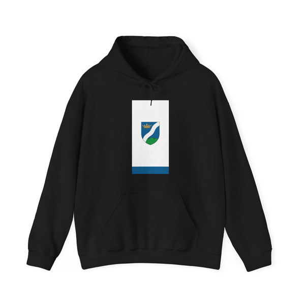 Flag of Magyarszerdahely vertical (Hungary) Hoodie