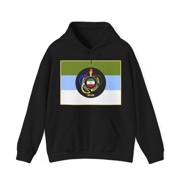 Flag of Physical Education Organization of Army of Iran (Iran) Hoodie