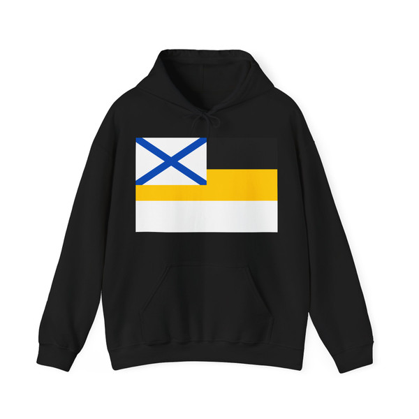 Flag of Russian Consul General black-yellow-white (Estonia) Hoodie