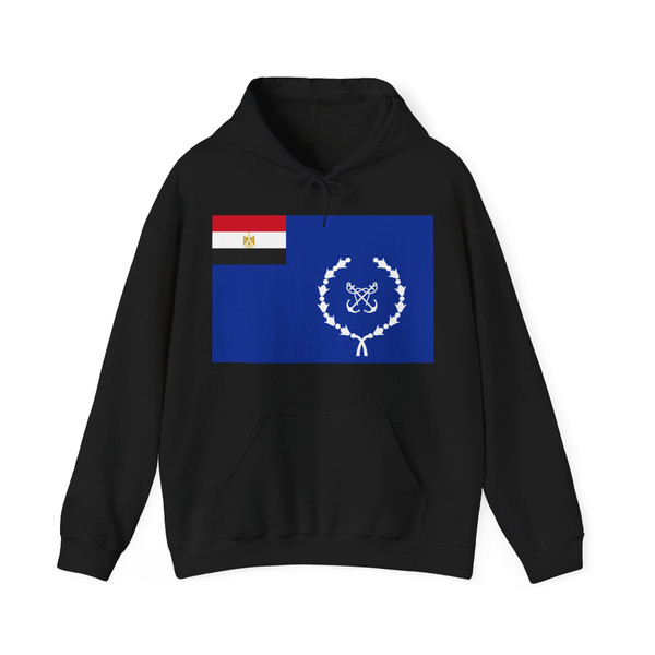Flag of the Egyptian Navy (Egypt) Hoodie
