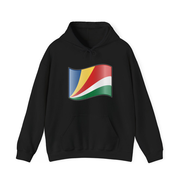 Nuvola Seychellese flag (Seychelles) Hoodie