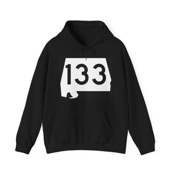 Alabama 133 (Alabama) (Road Sign) Hoodie