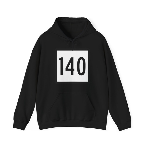 Connecticut Highway 140 (Connecticut) (Road Sign) Hoodie