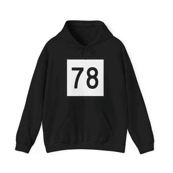Connecticut Highway 78 (Connecticut) (Road Sign) Hoodie