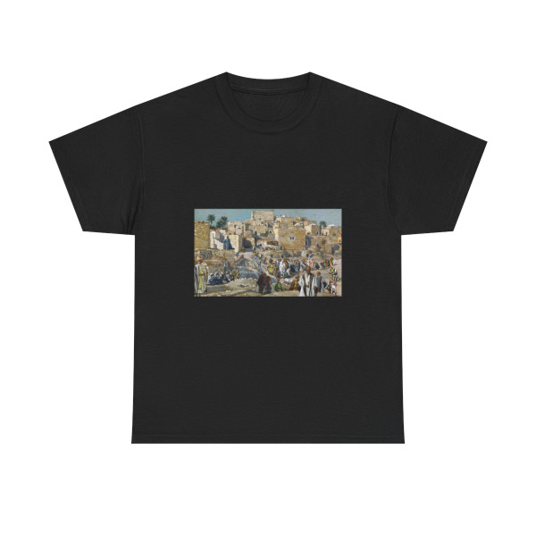 James Jacques Joseph Tissot (1836-1902) He Went Through the Villages on the Way to Jerusalem - T-Shirt