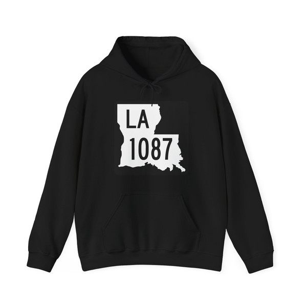 Louisiana 1087 2008 (Louisiana) (Road Sign) Hoodie