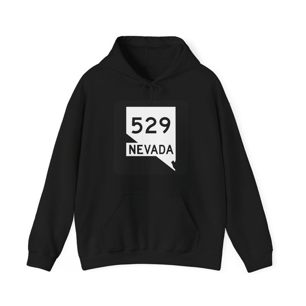 Nevada 529 (Nevada) (Road Sign) Hoodie