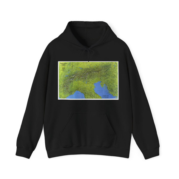 Alps, The (1985) (Map) Hoodie