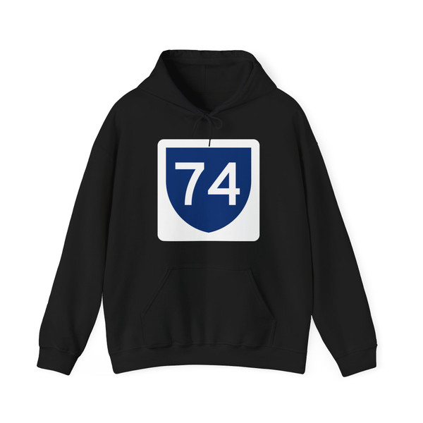PR primary 74 (Puerto Rico) (Road Sign) Hoodie