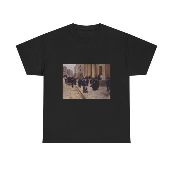 Jean Beraud (1849-1936) The Church of Saint-Philippe-du-Roule, Paris - Oil on canvas - T-Shirt