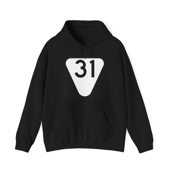 Secondary Tennessee 31 (Tennessee) (Road Sign) Hoodie