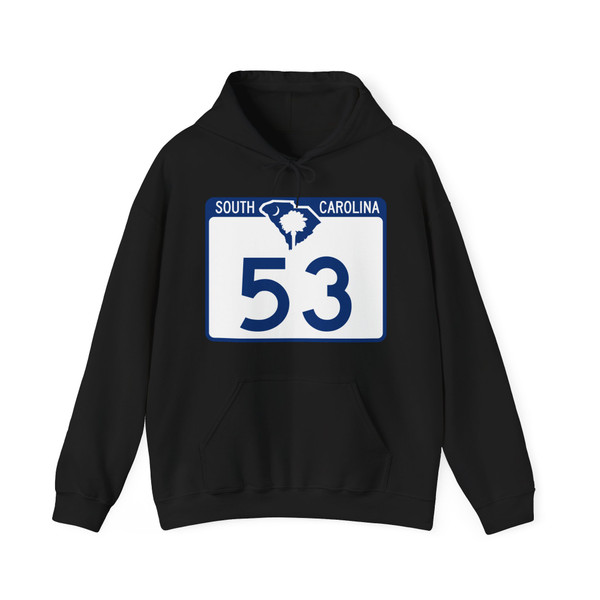 South Carolina 53 (South Carolina) (Road Sign) Hoodie