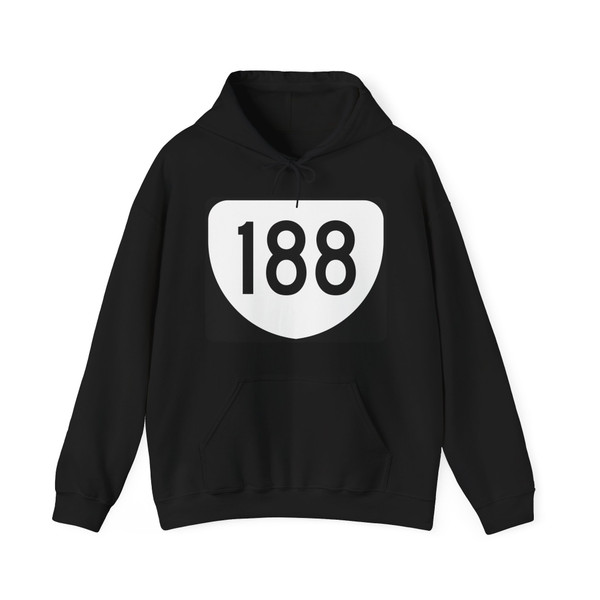 Virginia 188 (Virginia) (Road Sign) Hoodie