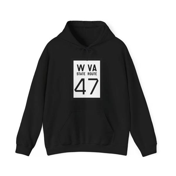 WV-47 1922 (Virginia) (Road Sign) Hoodie