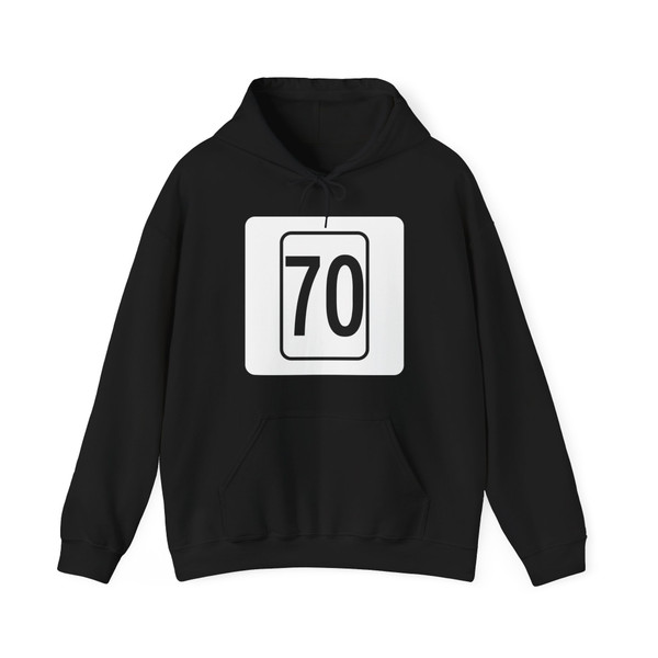 WV-70 1948 (Virginia) (Road Sign) Hoodie