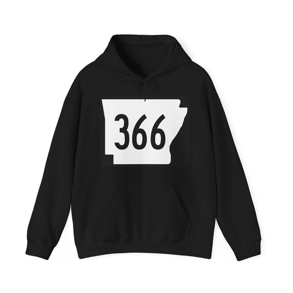 Arkansas 366 (Arkansas) (Road Sign) Hoodie