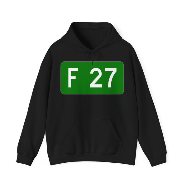 E45 (France) (Road Sign) Hoodie