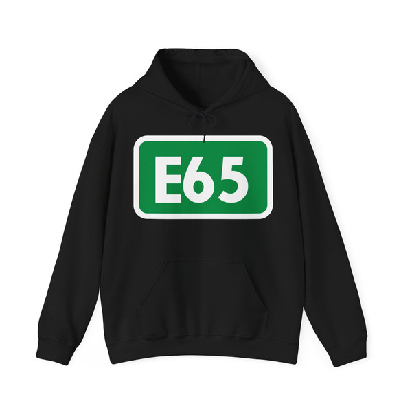 E65-SVK (Slovakia) (Road Sign) Hoodie