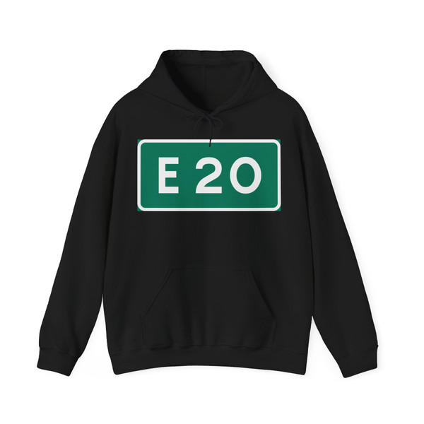 E20 Sverige (Sweden) (Road Sign) Hoodie