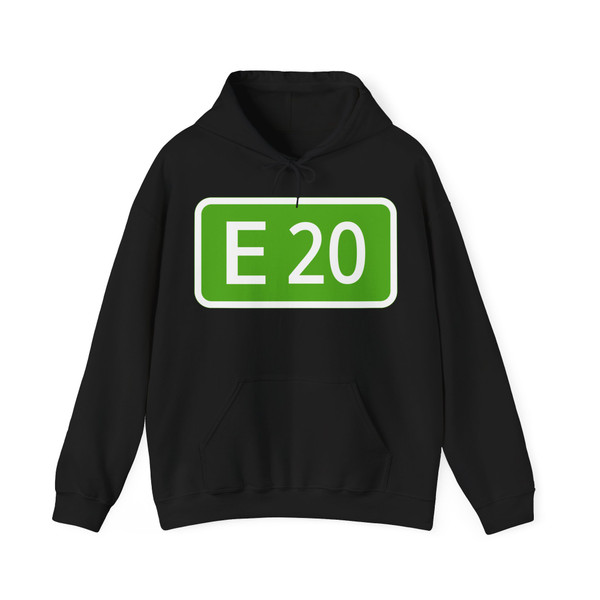 E20-EE (Estonia) (Road Sign) Hoodie