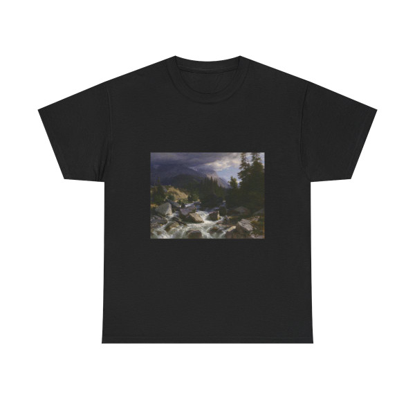 Johann Gottfried Steffan (1815-1905) On The Way To Rosenlaui (Bernese Oberland) - 1890 - T-Shirt