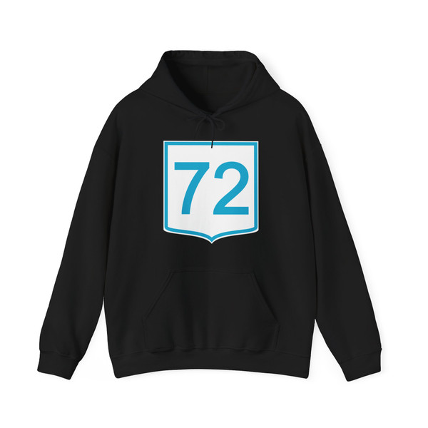 GR-OEO-72 (Greece) (Road Sign) Hoodie