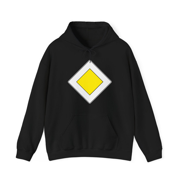 HR road sign C06 (Croatia) (Road Sign) Hoodie